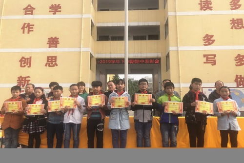 告成镇中心小学隆重召开期中表彰大会