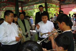 小音乐家们的六一儿童节 北京市朝阳区白家庄小学与朝阳中心小学共庆欢乐时光